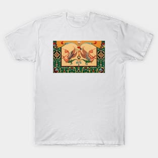 Antique illustration of gargoyles T-Shirt